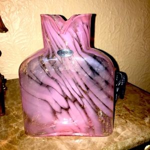 Blenko glass water bottle